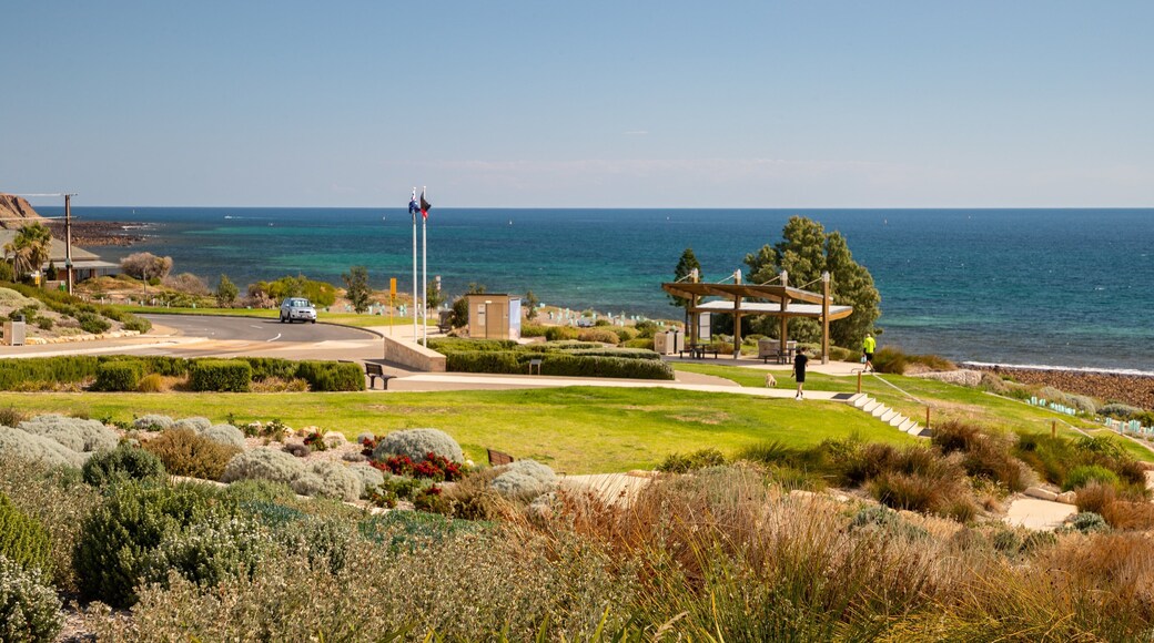 Hallett Cove which includes a garden and general coastal views