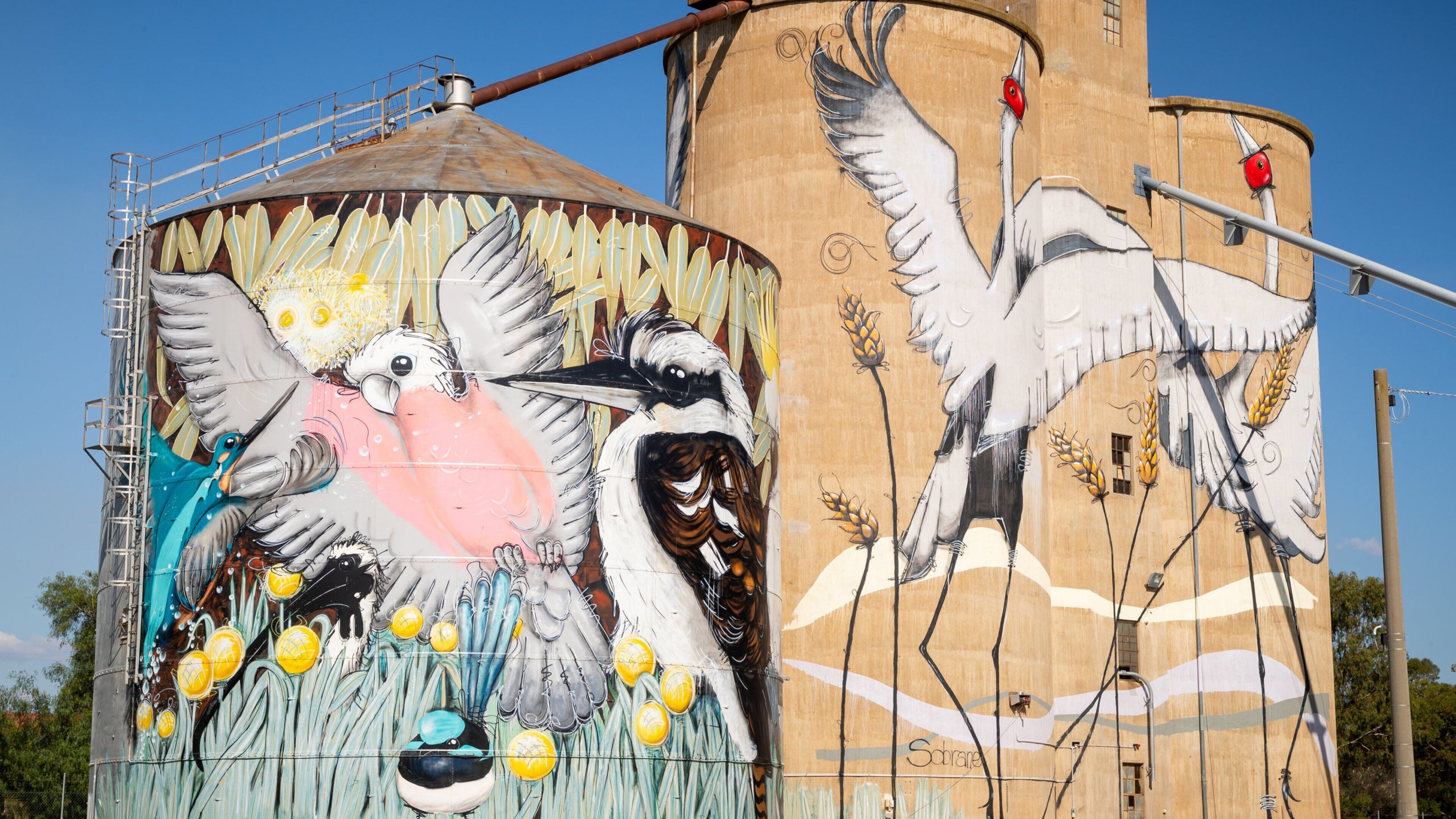 Tungamah which includes outdoor art