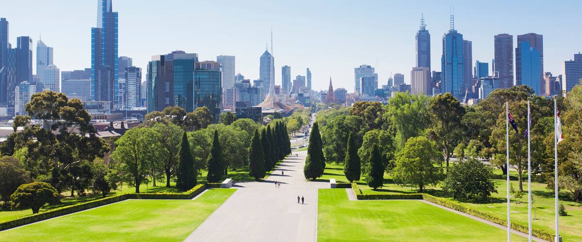 Melbourne in the daytime