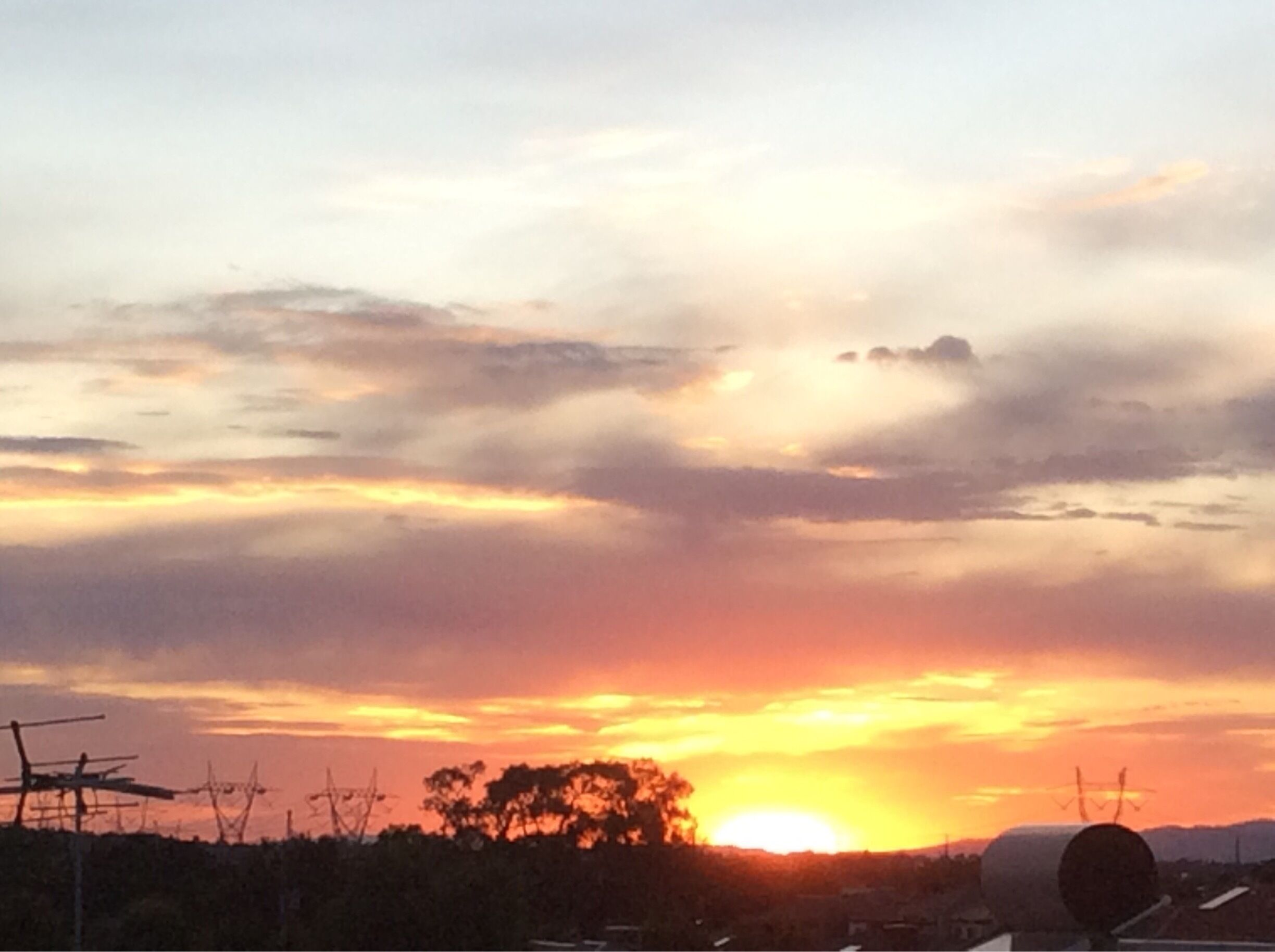 That's how it looks early morning on summer time.