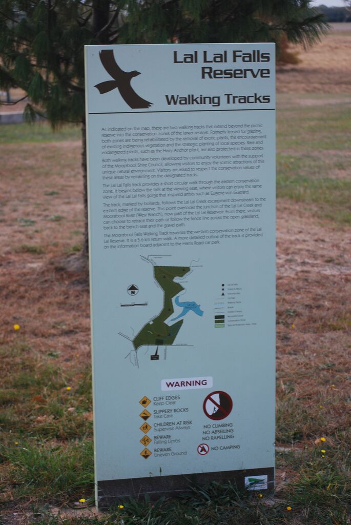 Lal Lal falls may not be falling at the moment, but there are a number of walking tracks you can do at the reserve. The area can be busy during school pick up time. #localgem