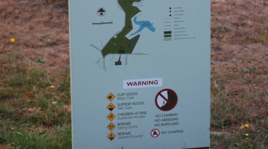 Lal Lal falls may not be falling at the moment, but there are a number of walking tracks you can do at the reserve. The area can be busy during school pick up time. #localgem