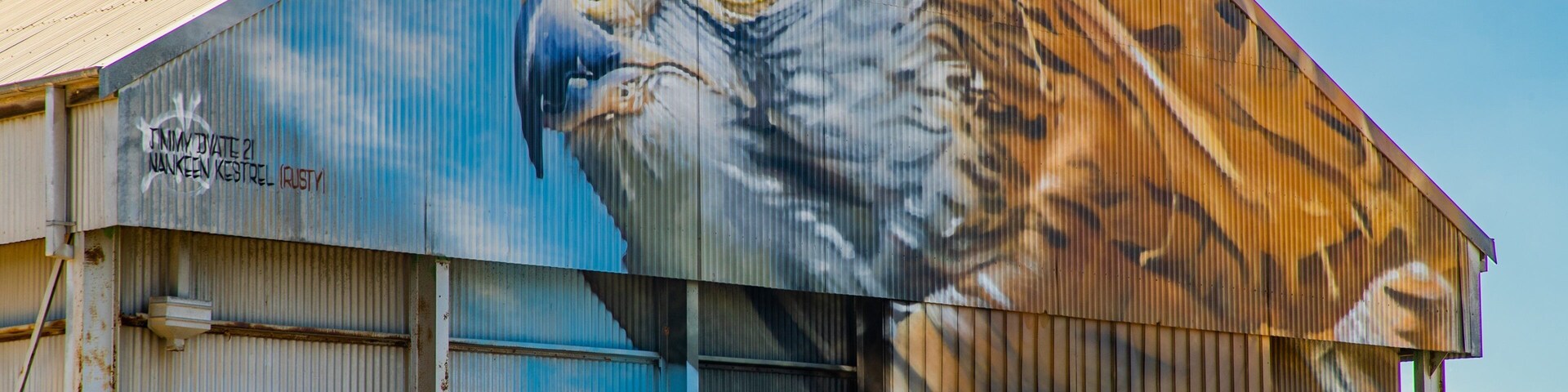 Goorambat showing outdoor art