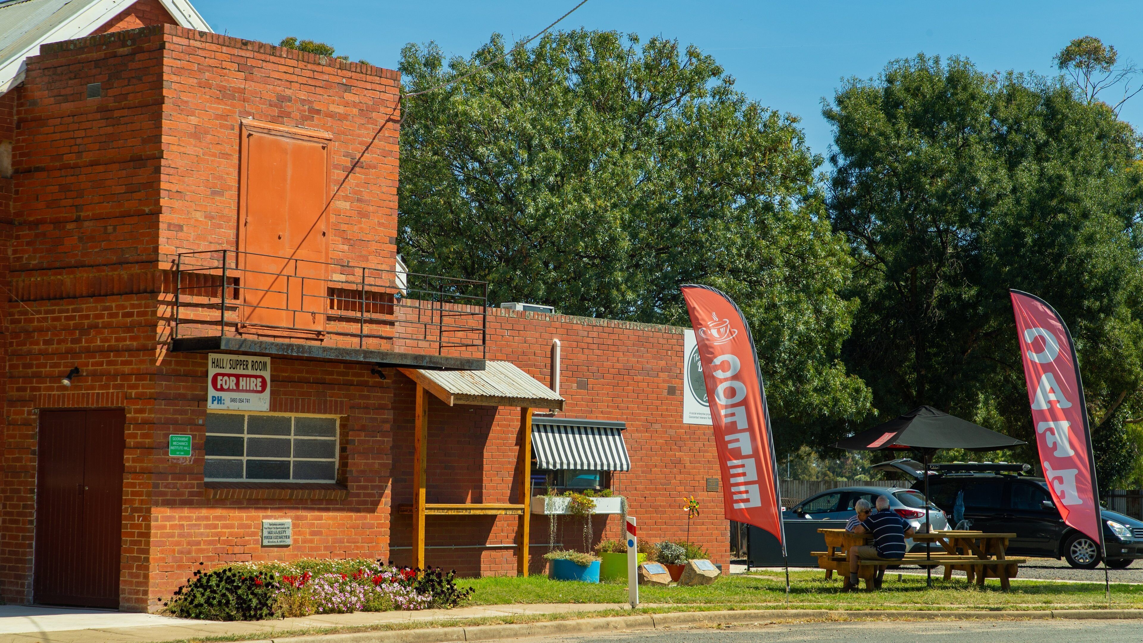 Goorambat showing a small town or village