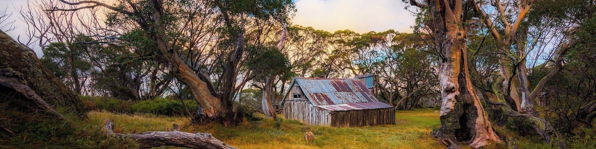 No camping within 200m of the hut... apparently... what you can't see in this image are 4 tents set up directly behind the hut which limited me to, well, this one composition. I'm stoked I walked away with this image though :)