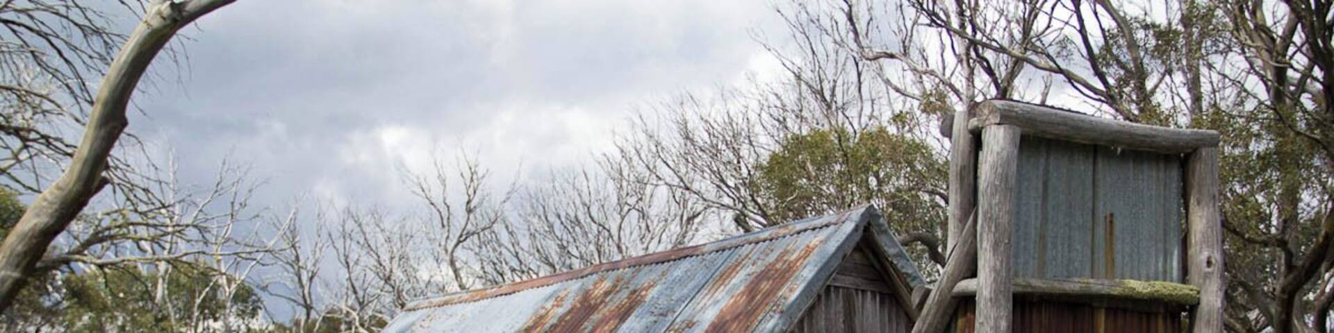 The Wallaces Hut
The three Wallace brothers Arthur, William and Stewart built the Wallaces Hut in 1889. It's the oldest standing mountain hut in the Bogong High Plains Alpine National Park and located on the road from Falls Creek to Omeo in the Australian Alps.