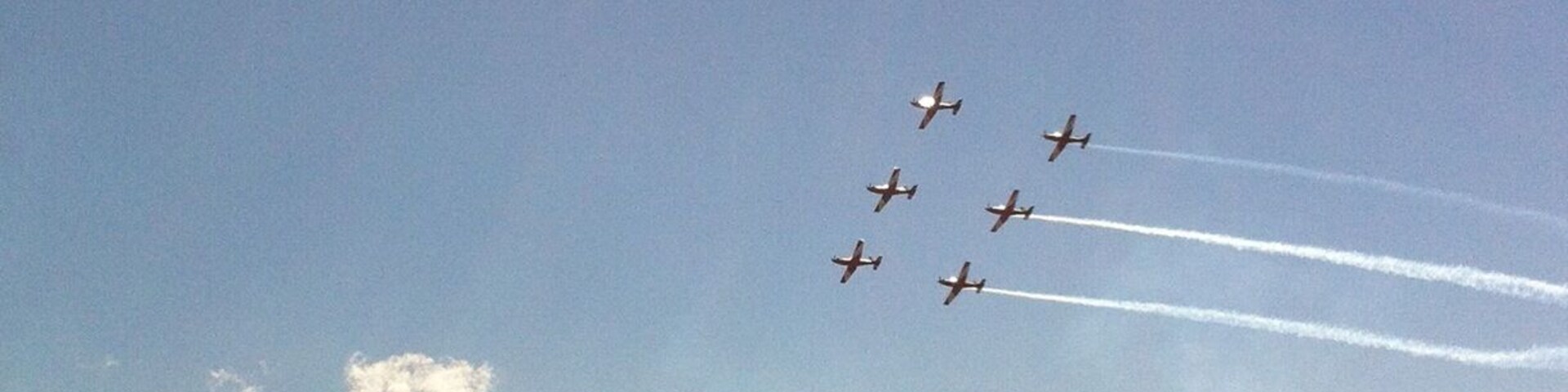 During the Australian International Airshow