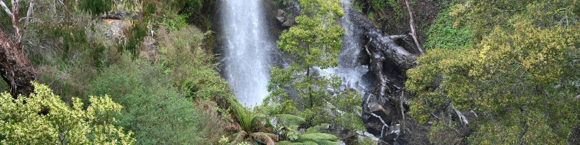 Sailors Falls waterfall ,Hepburn Regional Park, Daylesford, Victoria, Australia