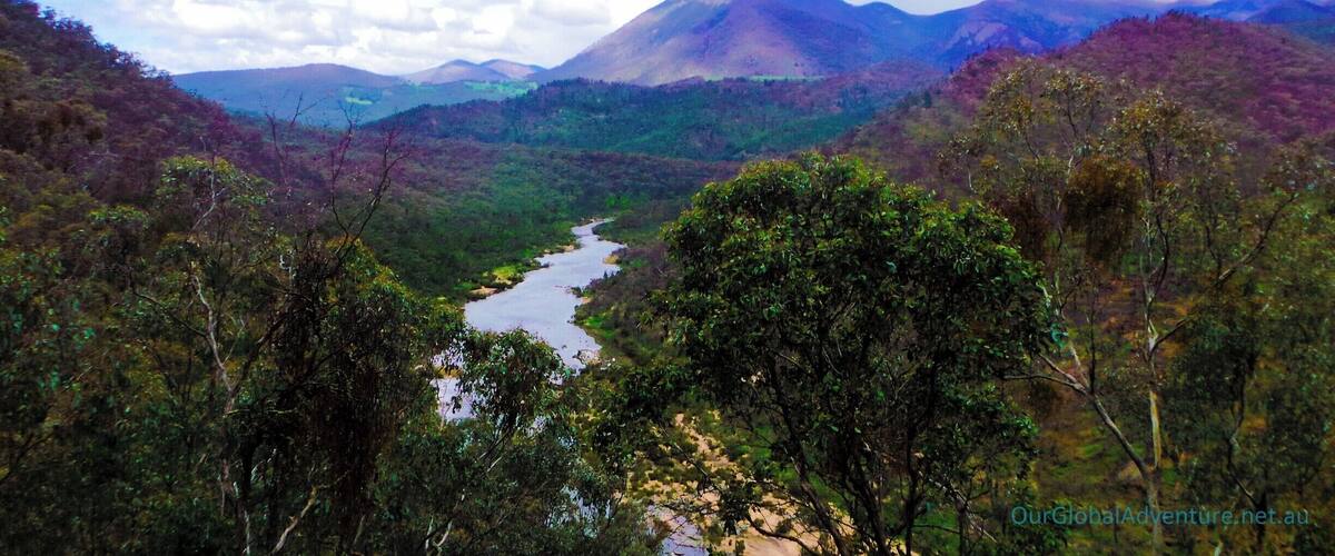 Single lane, unsealed with sheer drops and BREATHTAKING views. McKillops Road from Little River Falls to McKillops Bridge is among the most amazing sections of road in Australia. Taking in the amazing Snowy River and the Snowy River & Alpine National Parks. Plenty of 4WD tracks leading off the main route, but McKillops Road is fine for 2WD. No vans or trailers past Little River Falls #Roadtrip #NationalPark