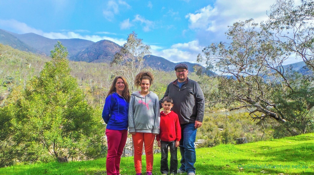 The banks of the Snowy River. Breathtaking scenery, just off McKillops Road. 4WD required for this one.