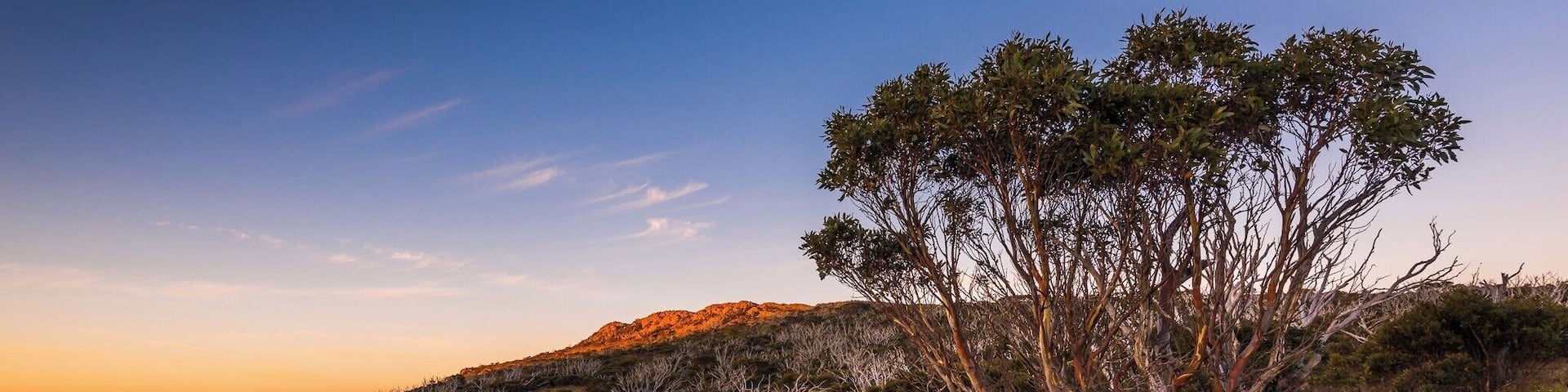 Watching the day end in spectacular style as the last of the suns rays lit up Mt Wellington.