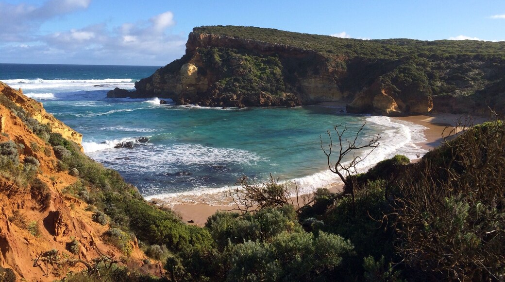 "Childers Cove" on the shipwrecked coast of Victoria, Australia.
A worthy diversion off the #GreatOceanRoad east of Warrnambool.
Steps take one down onto the beach, a great place for #hiking or just being alive!
#roadtrip
#iPhoneonly
#waterlust
Easy #weekendgetaway, no crowds as well off the beaten track!
Shades of natural #blue.
#BestOf5