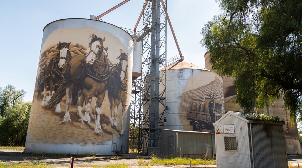 St James showing outdoor art