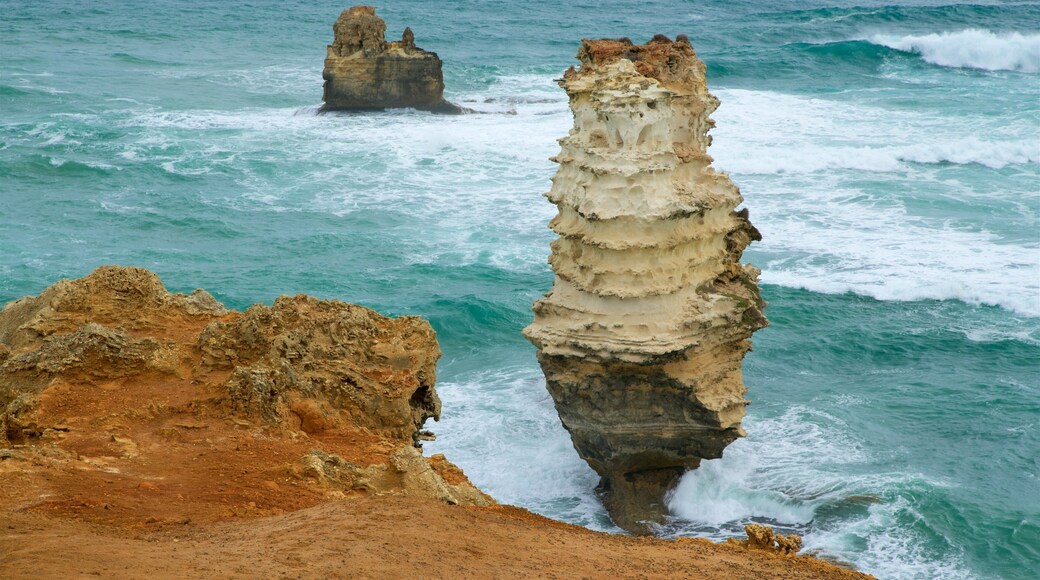 Nullawarre which includes general coastal views and rocky coastline