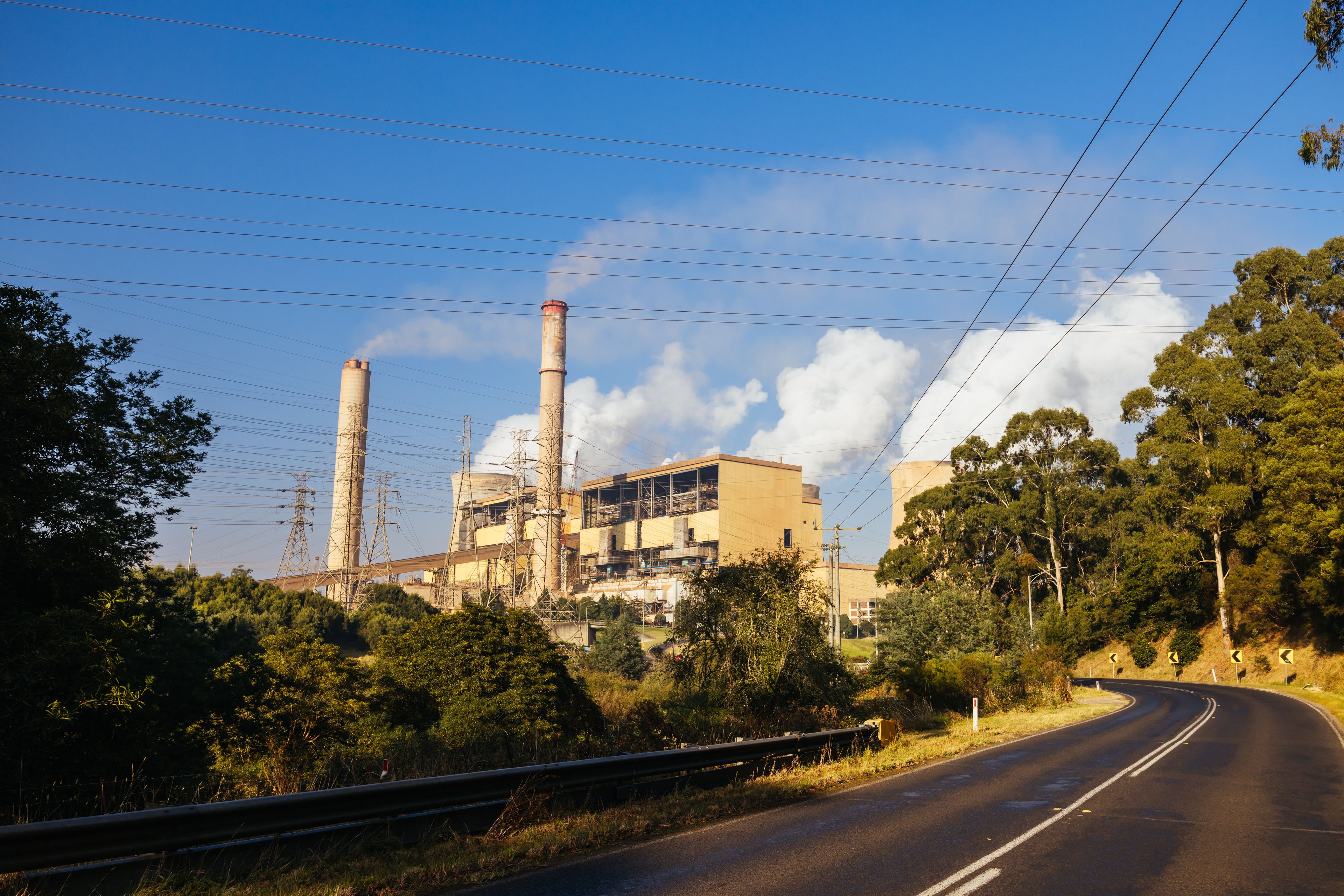 Yallourn Power Station in Australia
