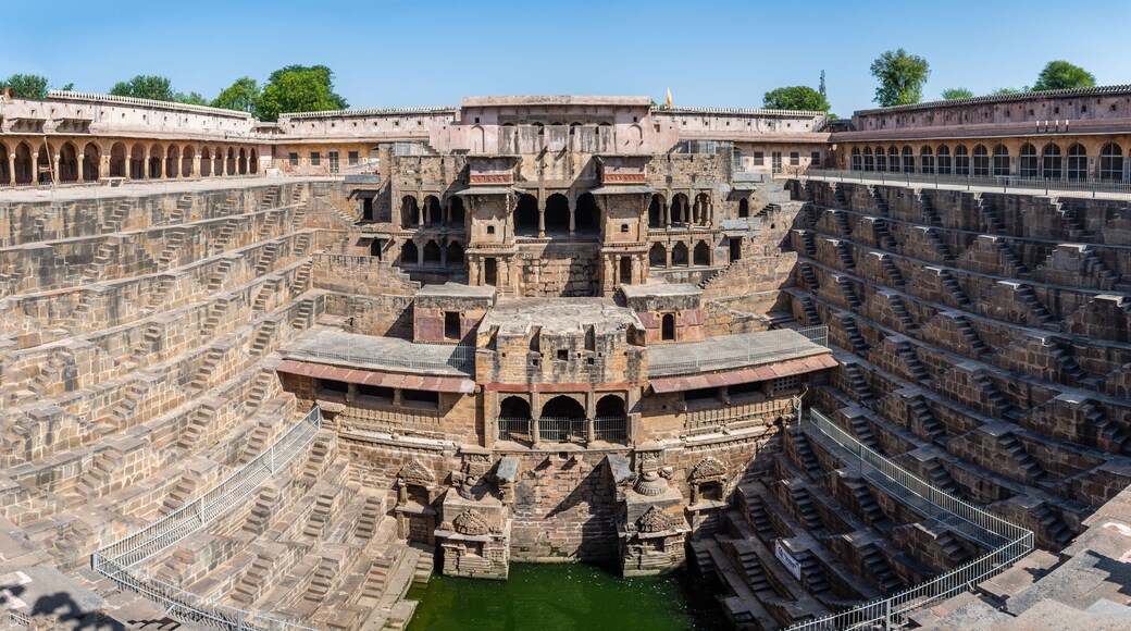 baori stepwells in jaipur city, india