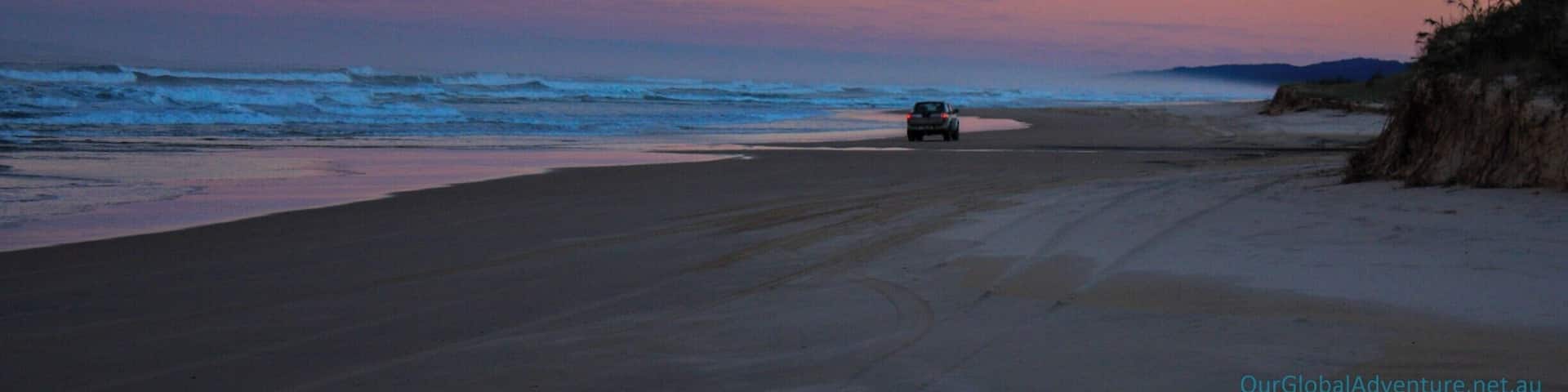 Fraser Islands eastern coast. The #beach highway. Amazing #WeekendGetaway camping destination. Outstanding natural beauty on the worlds largest sand island.