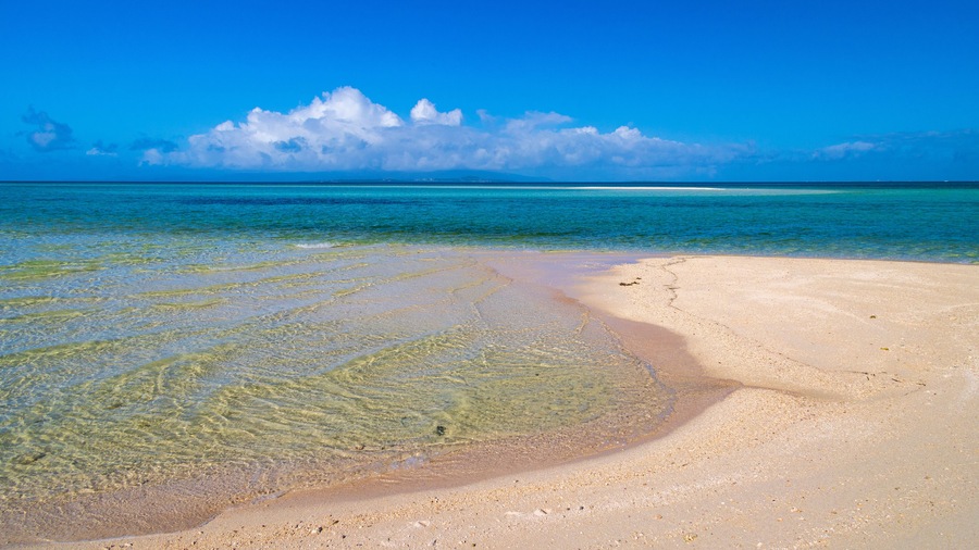 竹富島 コンドイ浜 南国の海 絶景