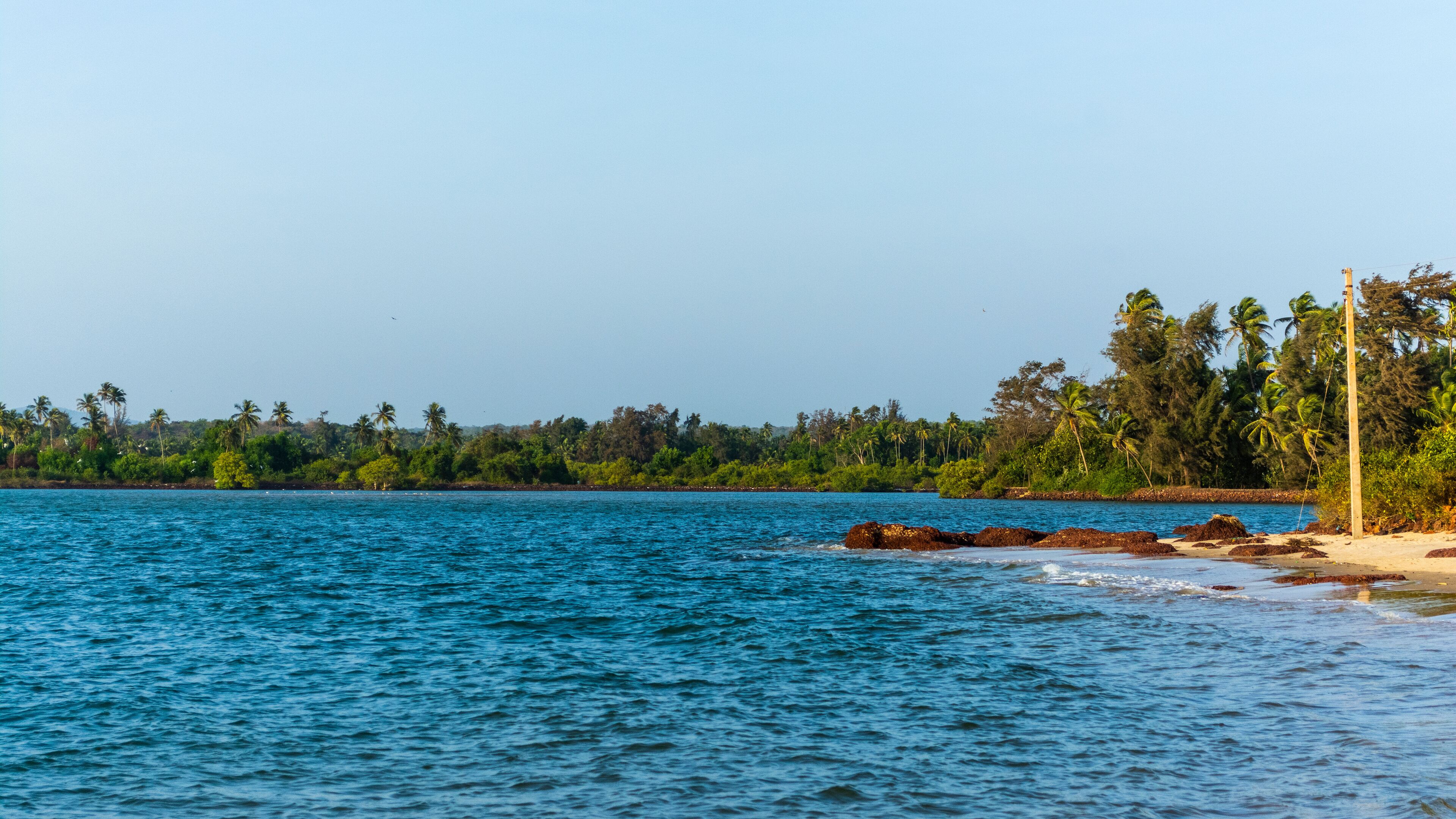 Shiroda Beach, at Maharashtra, India
