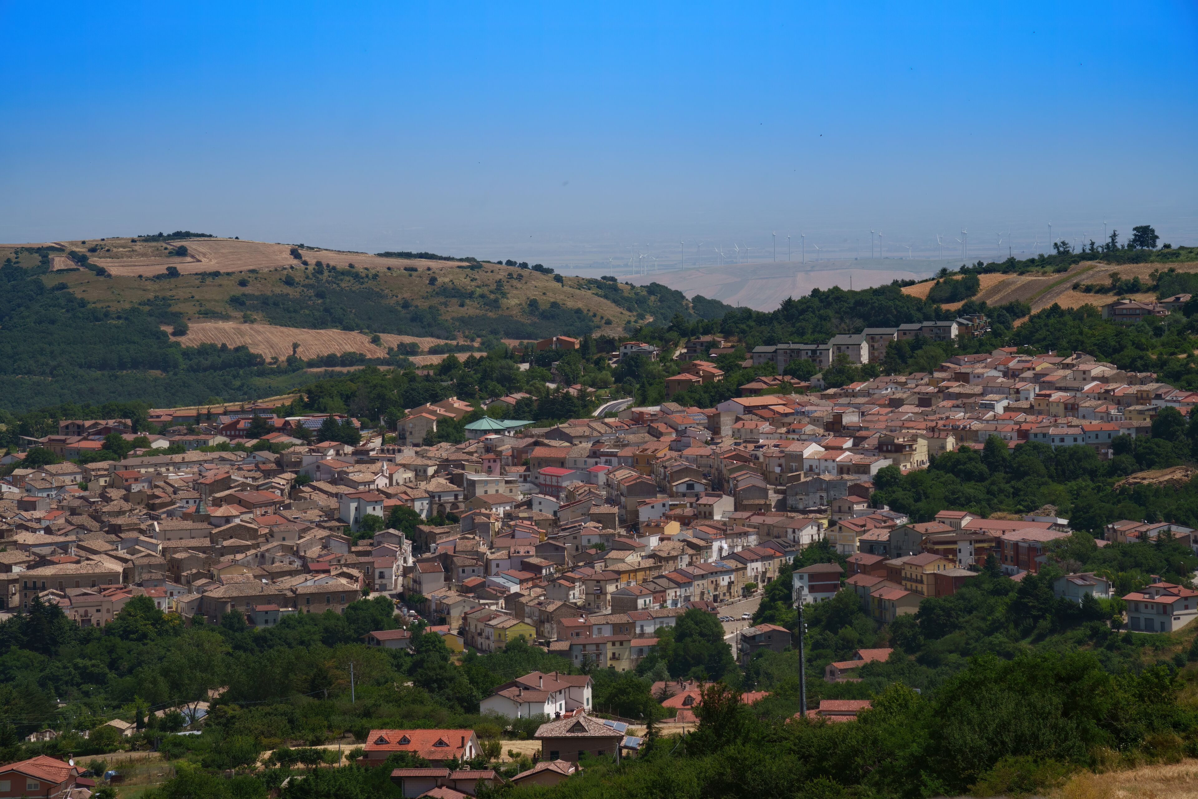 Orsara di Puglia, old town in Apulia, Italy