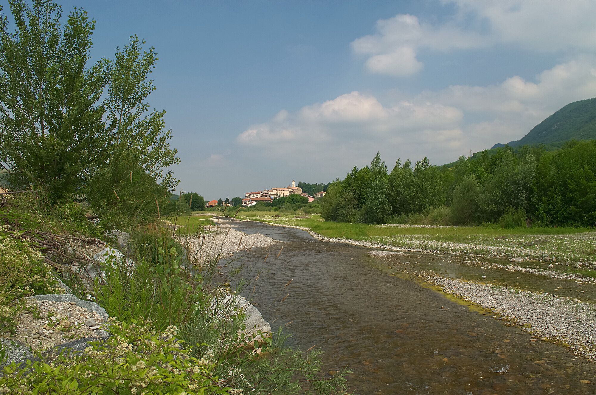 Lo Staffora a Bagnaria