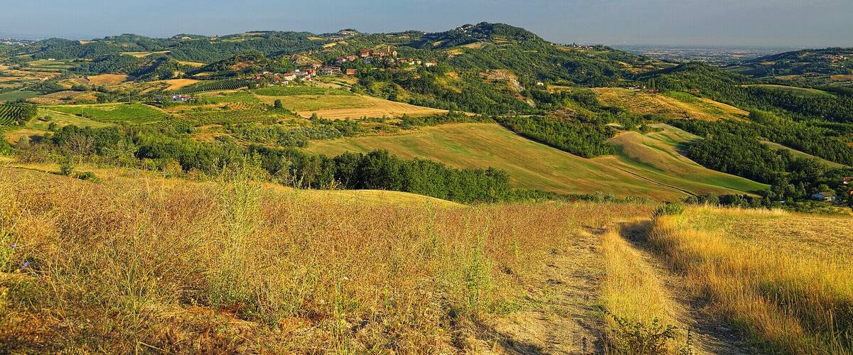 Vista verso Casasco e Montemarzino