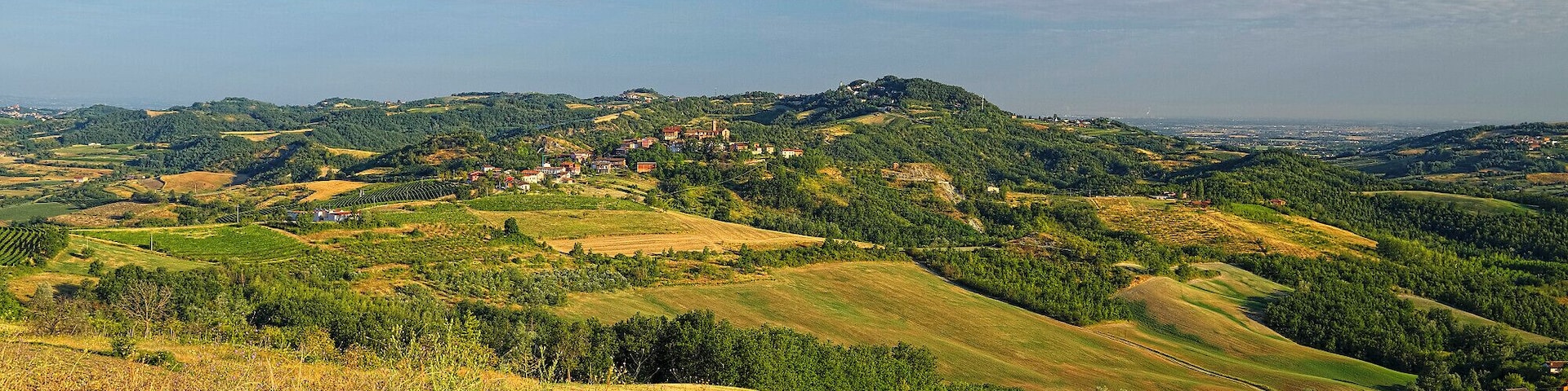 Vista verso Casasco e Montemarzino