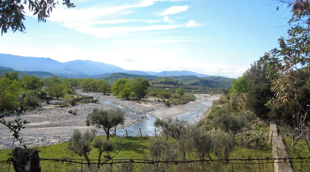 Tacina river near Roccabernarda. Calabria, Italy