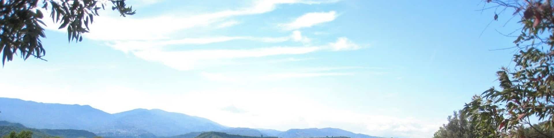 Tacina river near Roccabernarda. Calabria, Italy