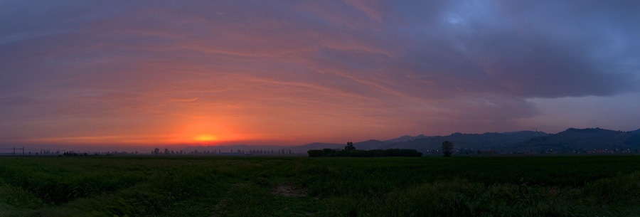 Alba rossa