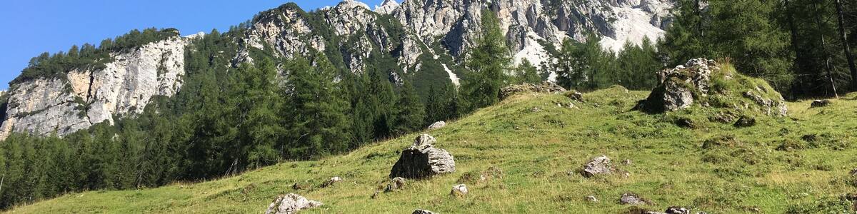 Italian Dolomiti alps