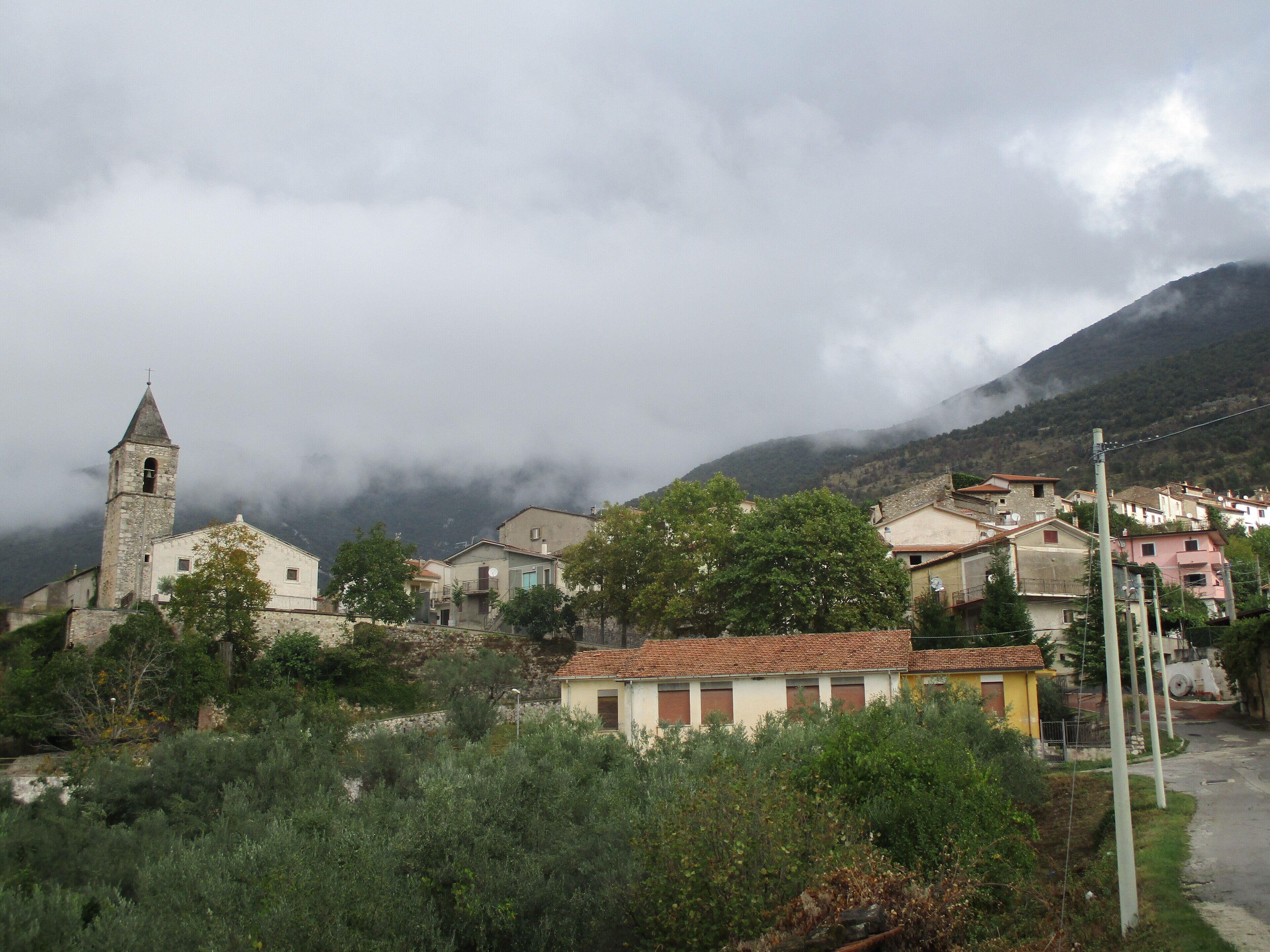 Panoramica del vecchio borgo