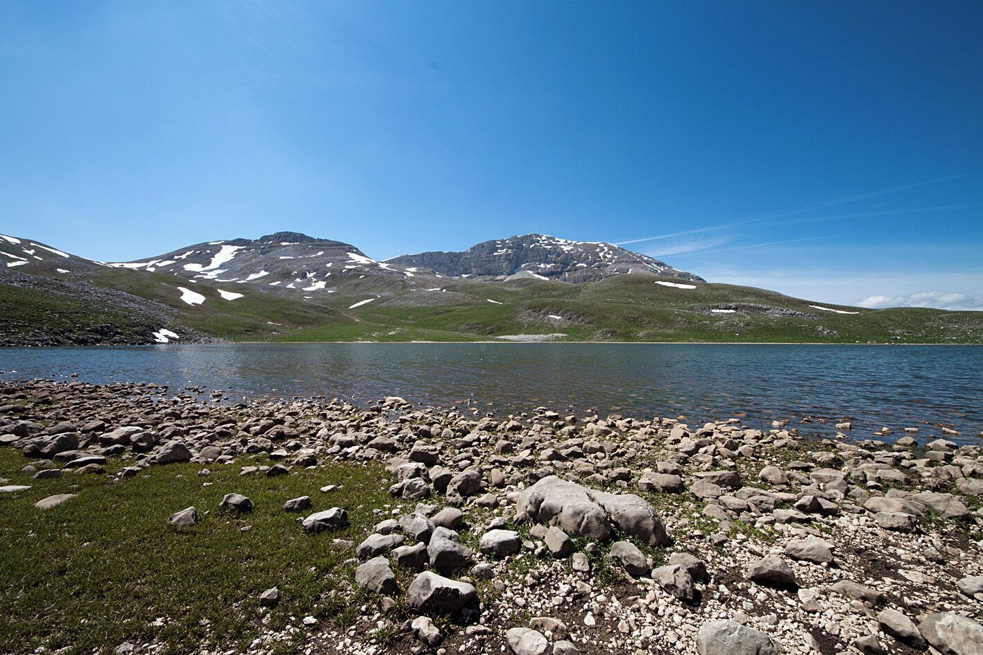 Lago della Duchessa - 1802 m s.l.m. (RI), sullo sfondo il Murolungo - 2184 s.l.m.