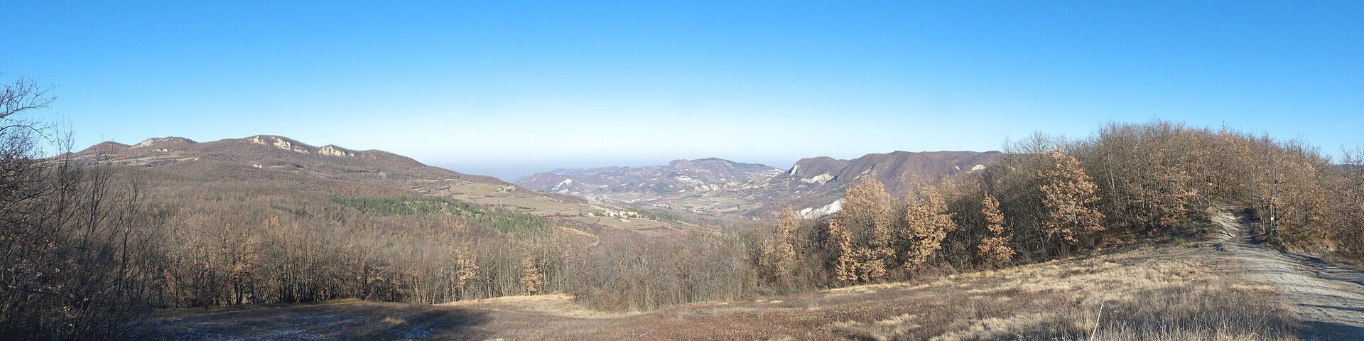 Vista verso la Val Nizza