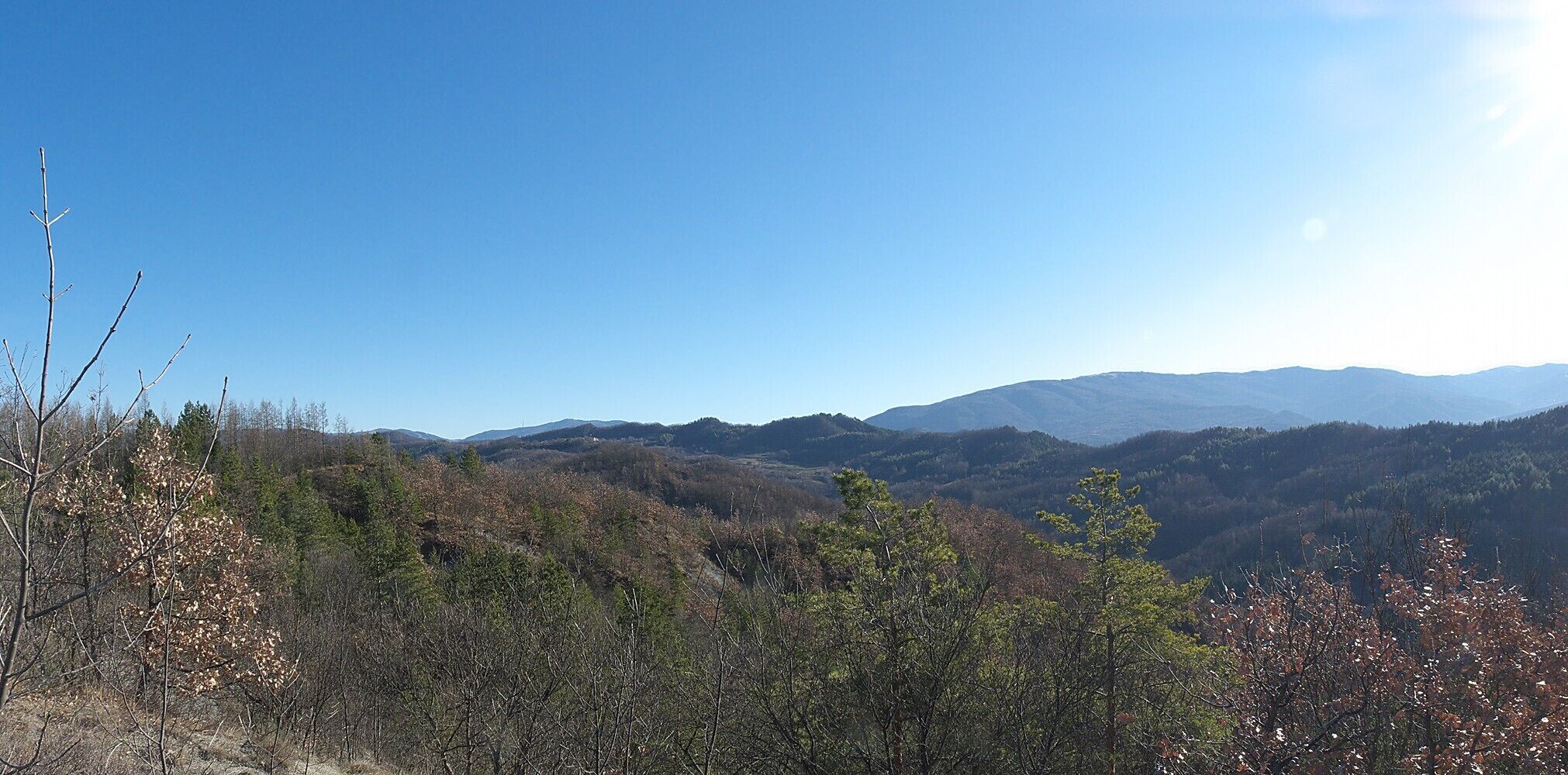 Vista verso la Val Curone
