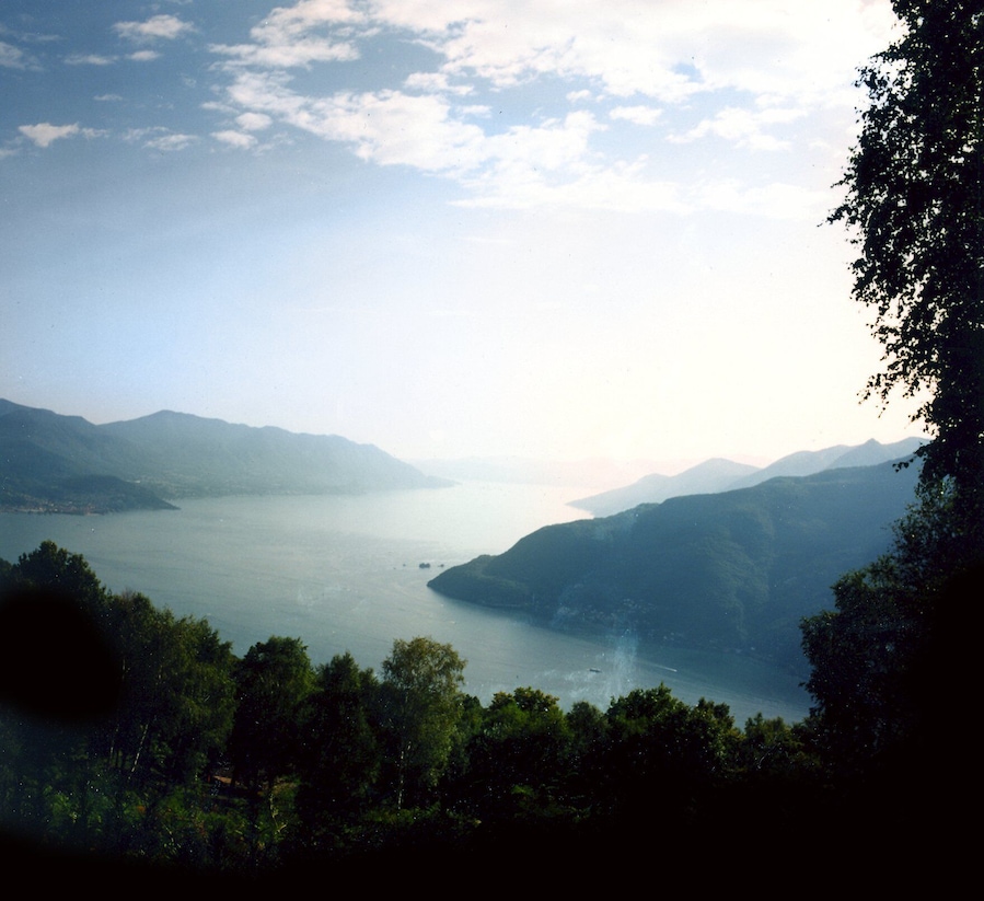 Lago Maggiore visto da qui..