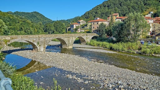 Montebruno, il ponte vecchio sul Trebbia