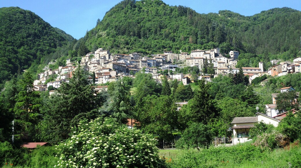 View of Rocca di Botte
