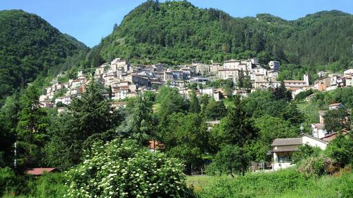 View of Rocca di Botte