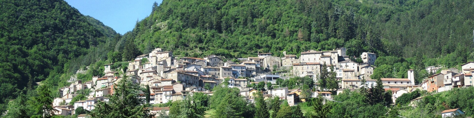 View of Rocca di Botte