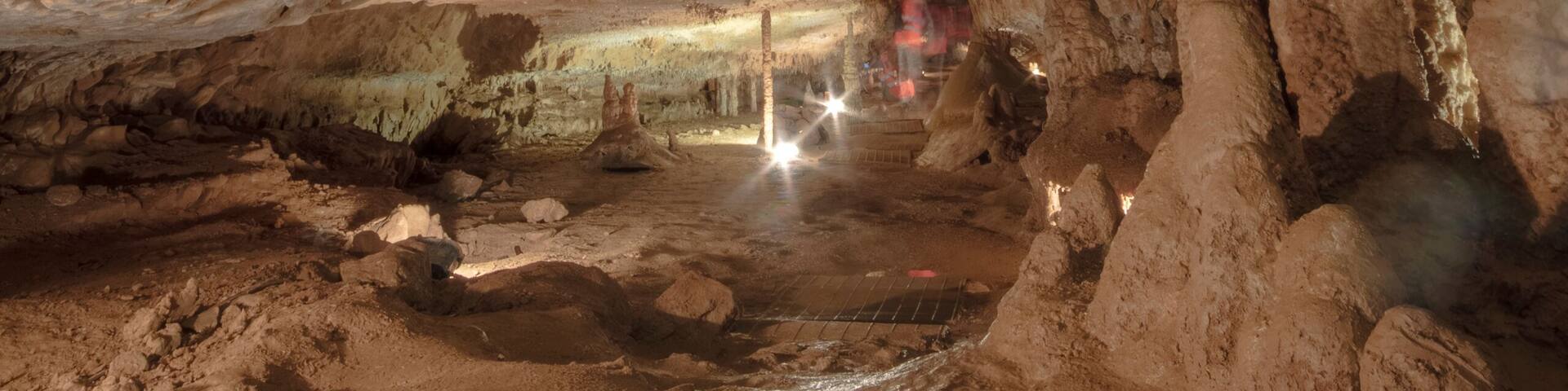 The Bossea Caves in Frabosa Soprana, Cuneo, Italy.