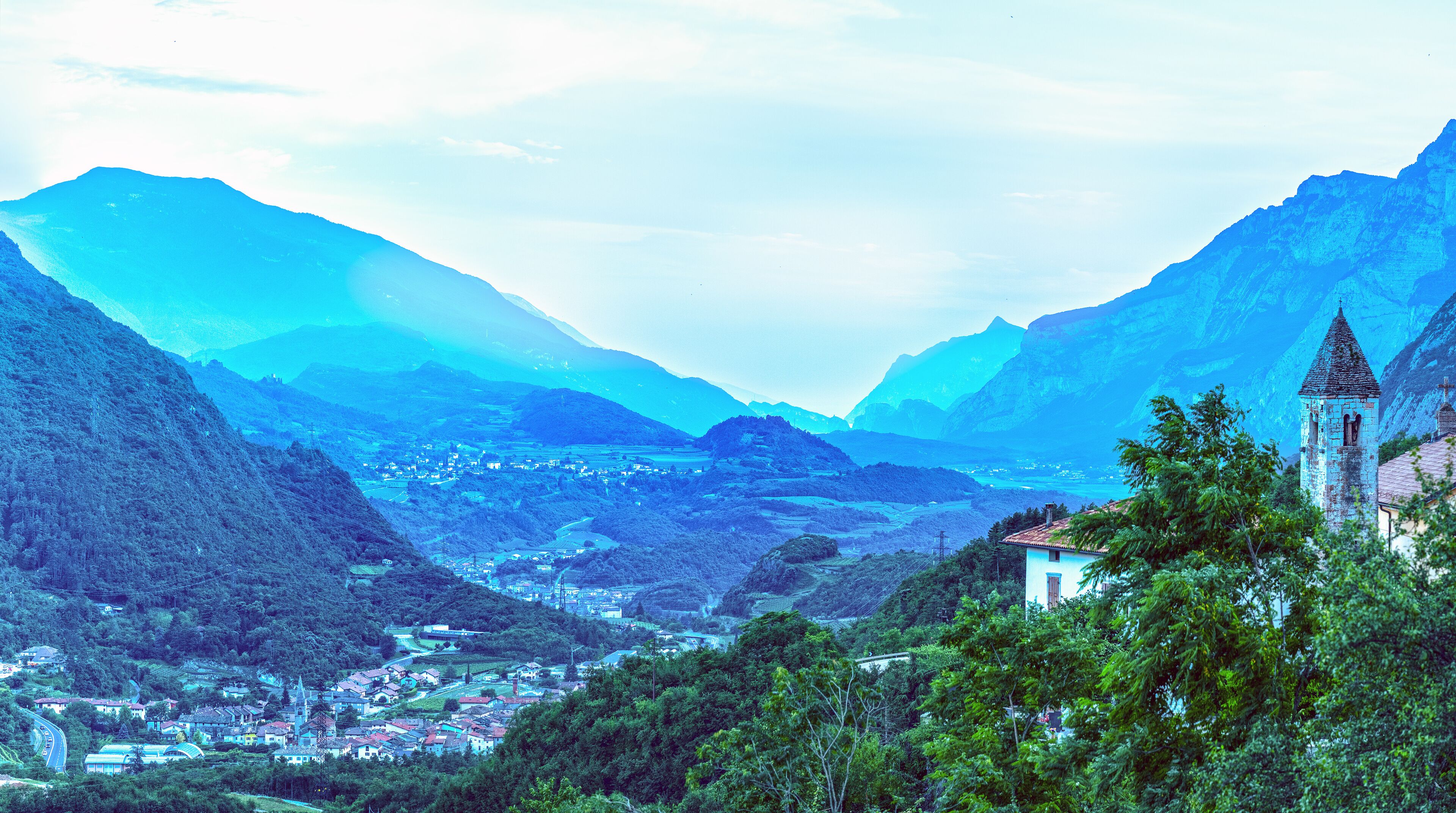 Ciago village, Vallelaghi, Trento province, Trentino Alto-Adige, Italy