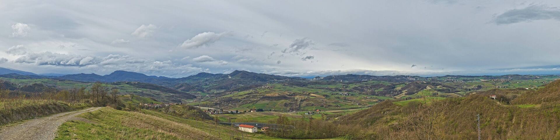 Panorama sulla val Grue
