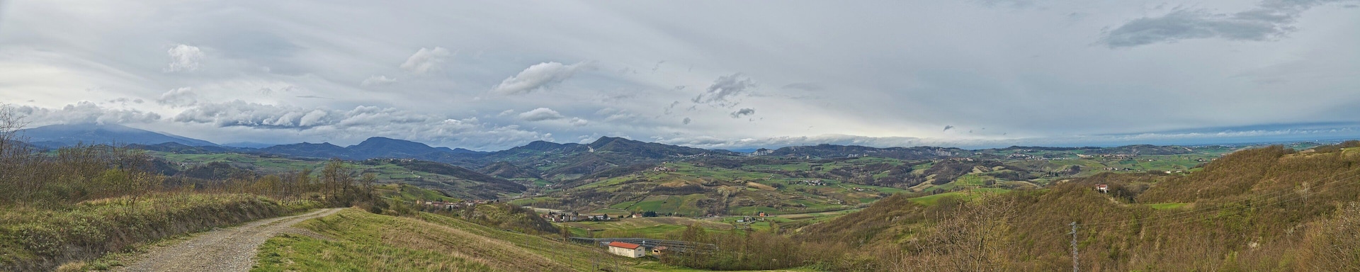 Panorama sulla val Grue