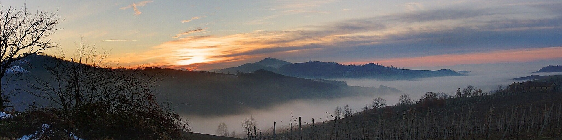 Lingua di nebbia si allunga verso Montalto