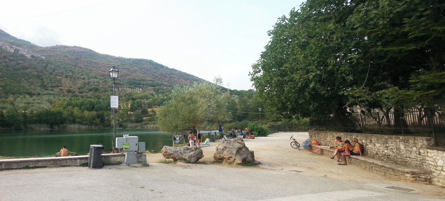 Lake of Paterno or Lake of Cutilia - province of Rieti, central Italy