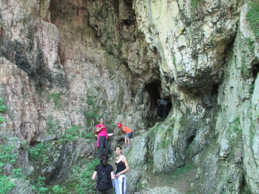 Ingresso della grotta