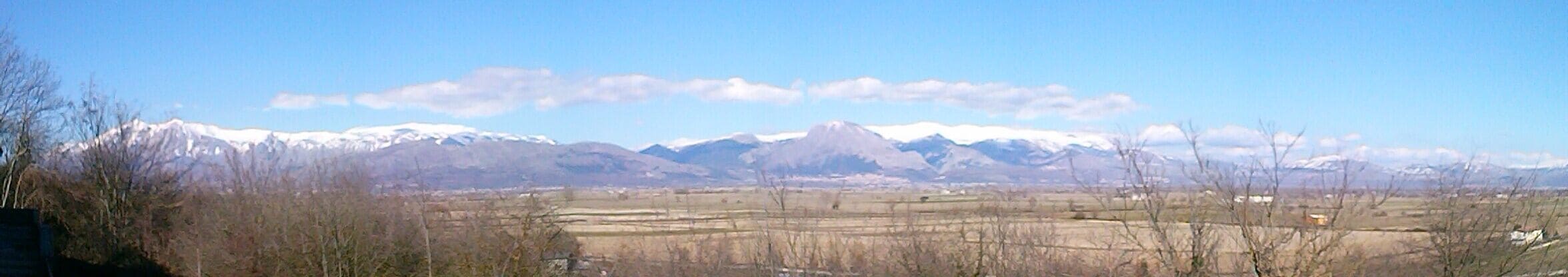 Panoramica del Fucino