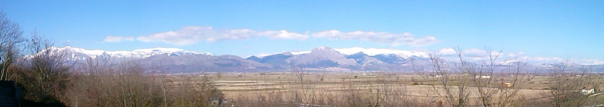 Panoramica del Fucino