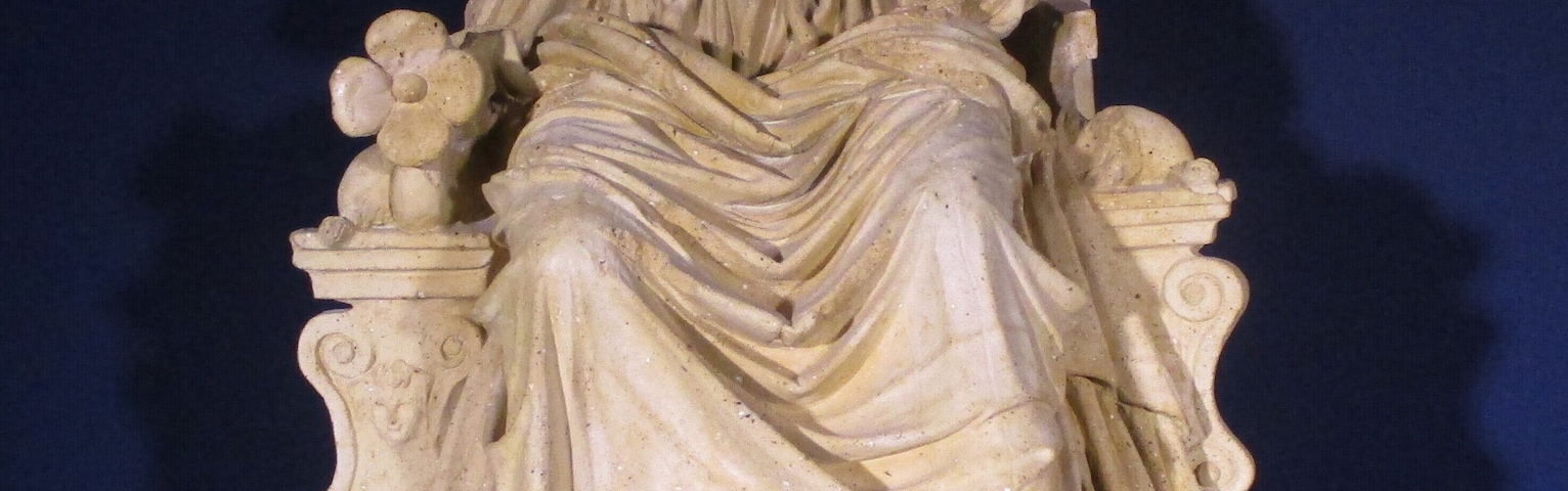 Supposta statua della dea Angizia